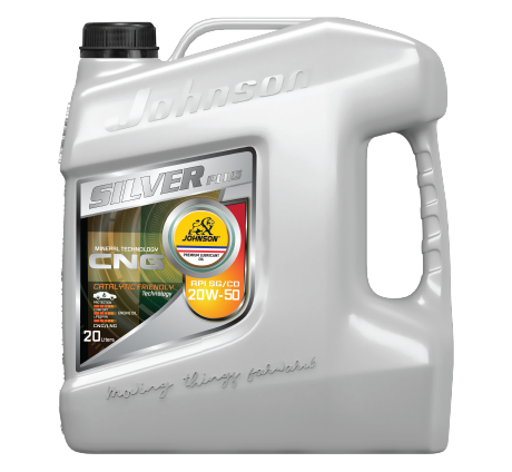 Johnson CNG Silver Plus 20 LTR 20W-50